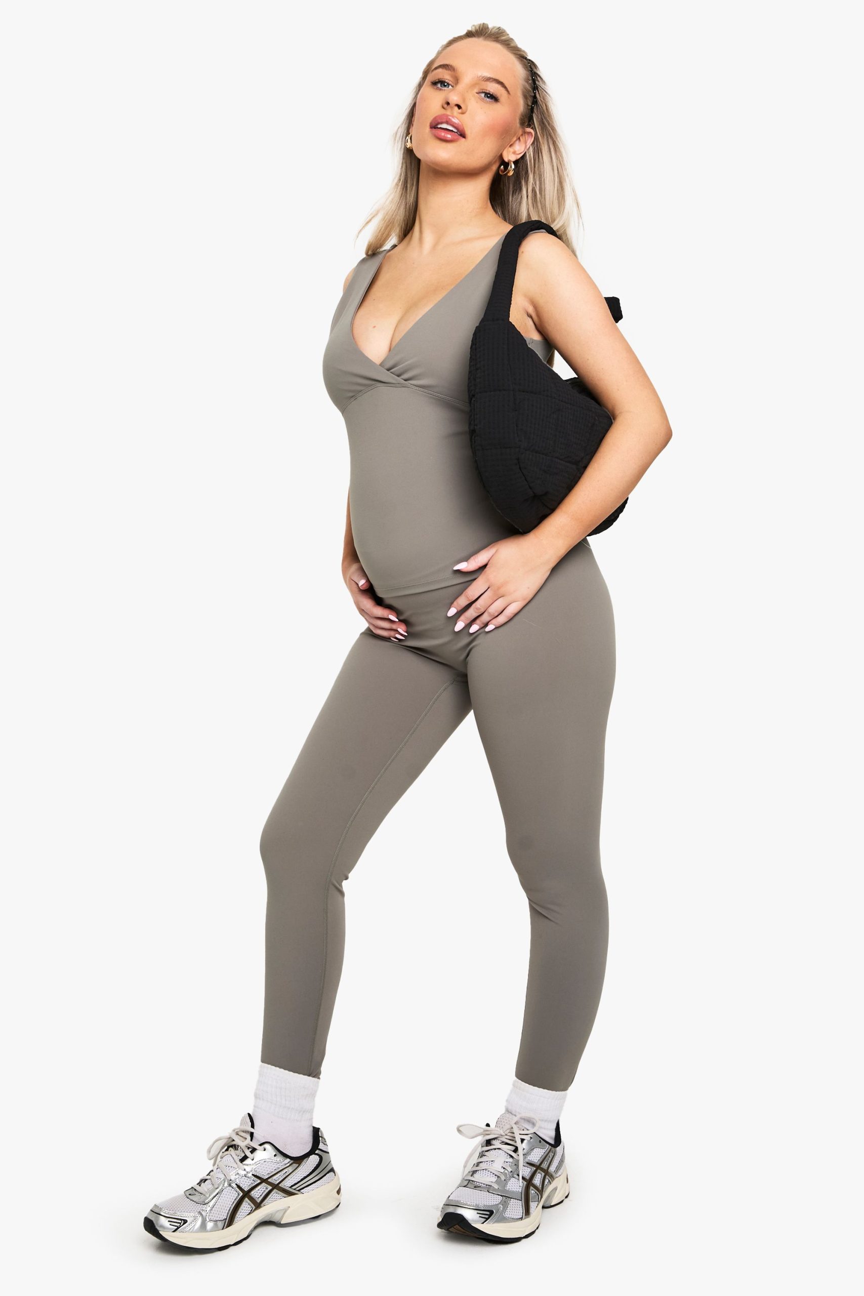 Maternity Supersoft Sculpt Bump Support Legging - Image 3