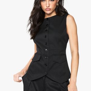 Longline Fitted Tailored Waistcoat
