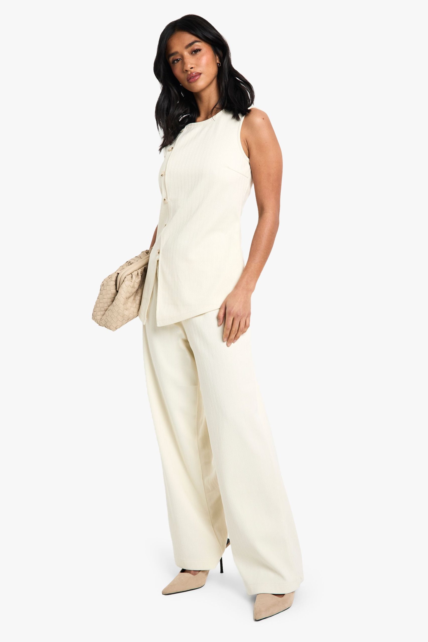 Petite Cord Waistcoat - Image 3