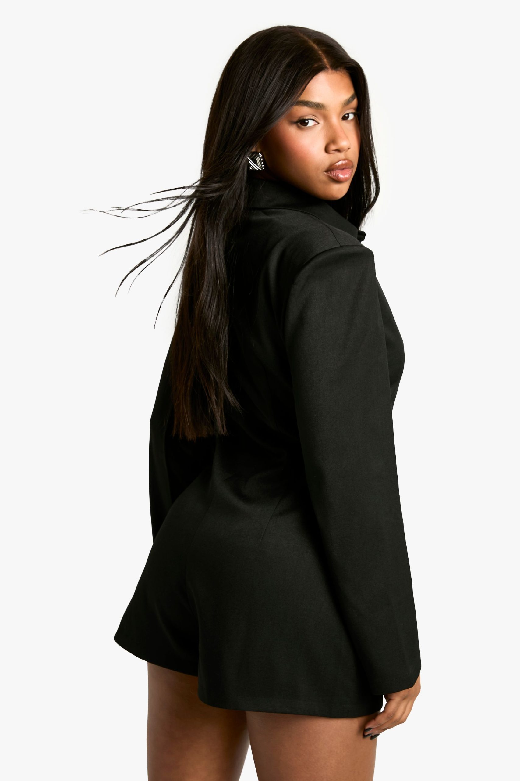 Tailored Blazer Playsuit - Image 2