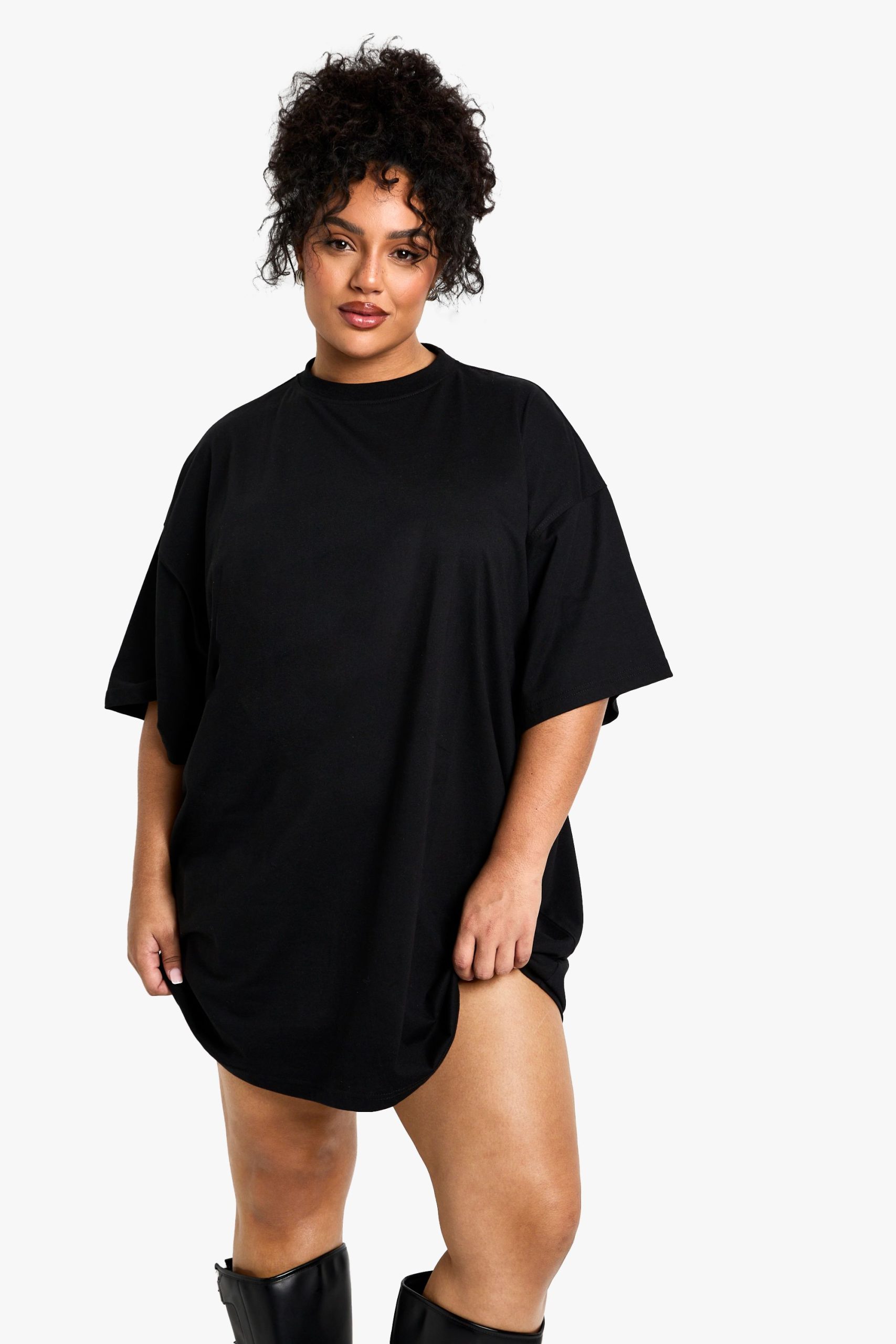 Plus Oversized T-Shirt Dress