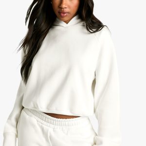 Deep Hem Oversized Hoodie