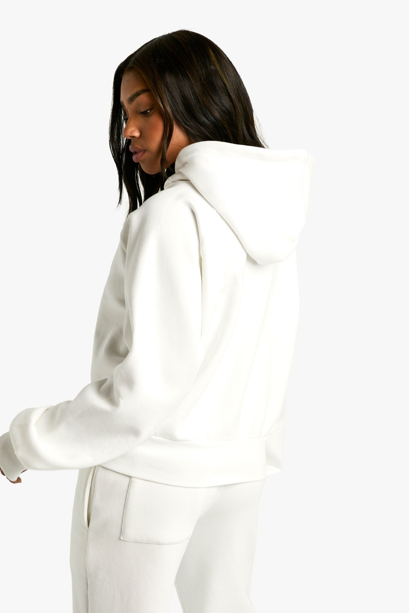 Deep Hem Oversized Hoodie - Image 2