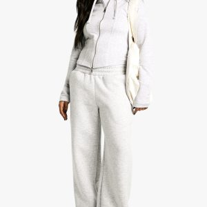 Pocket Detail Straight Leg Jogger