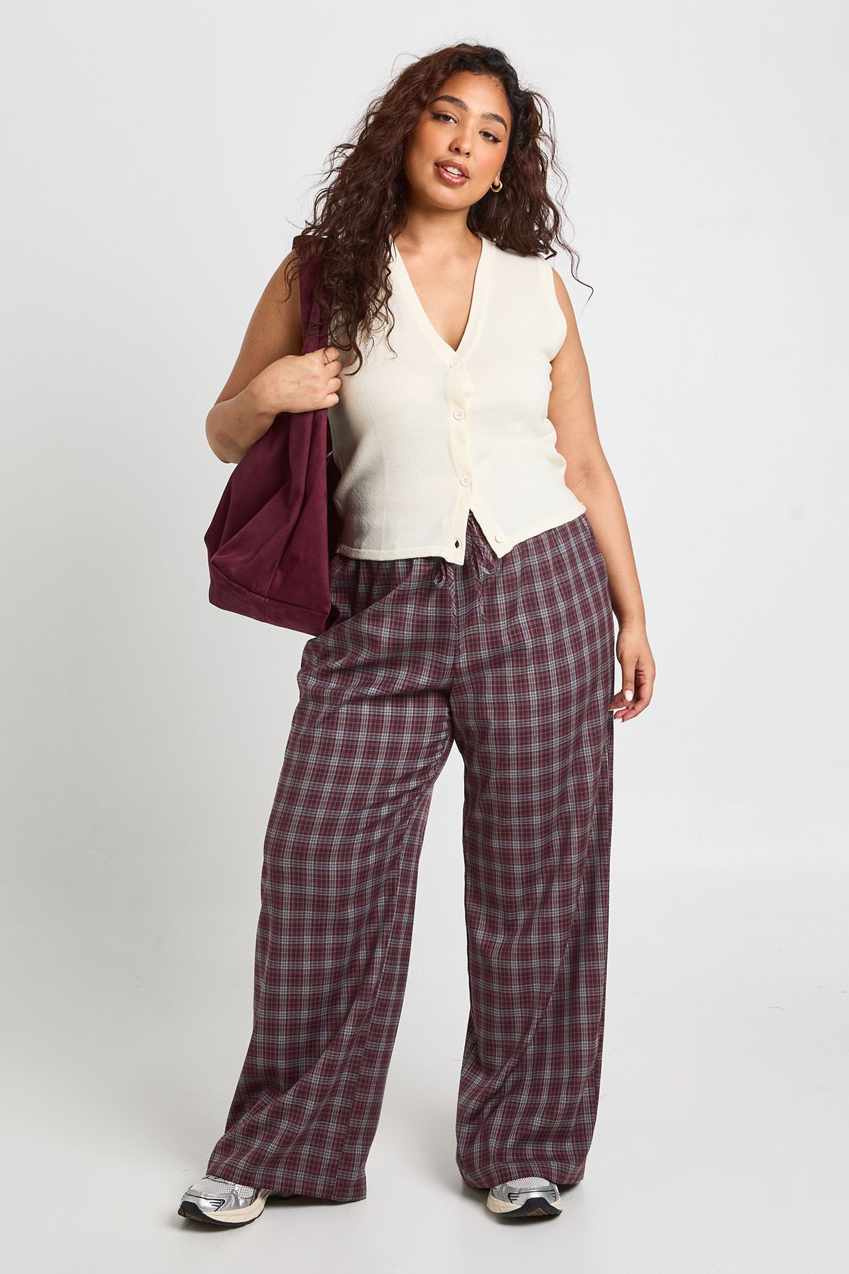 Plus Lightweight Button Through Waistcoat - Image 2