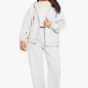 NY Embroidered Wide Leg Jogger