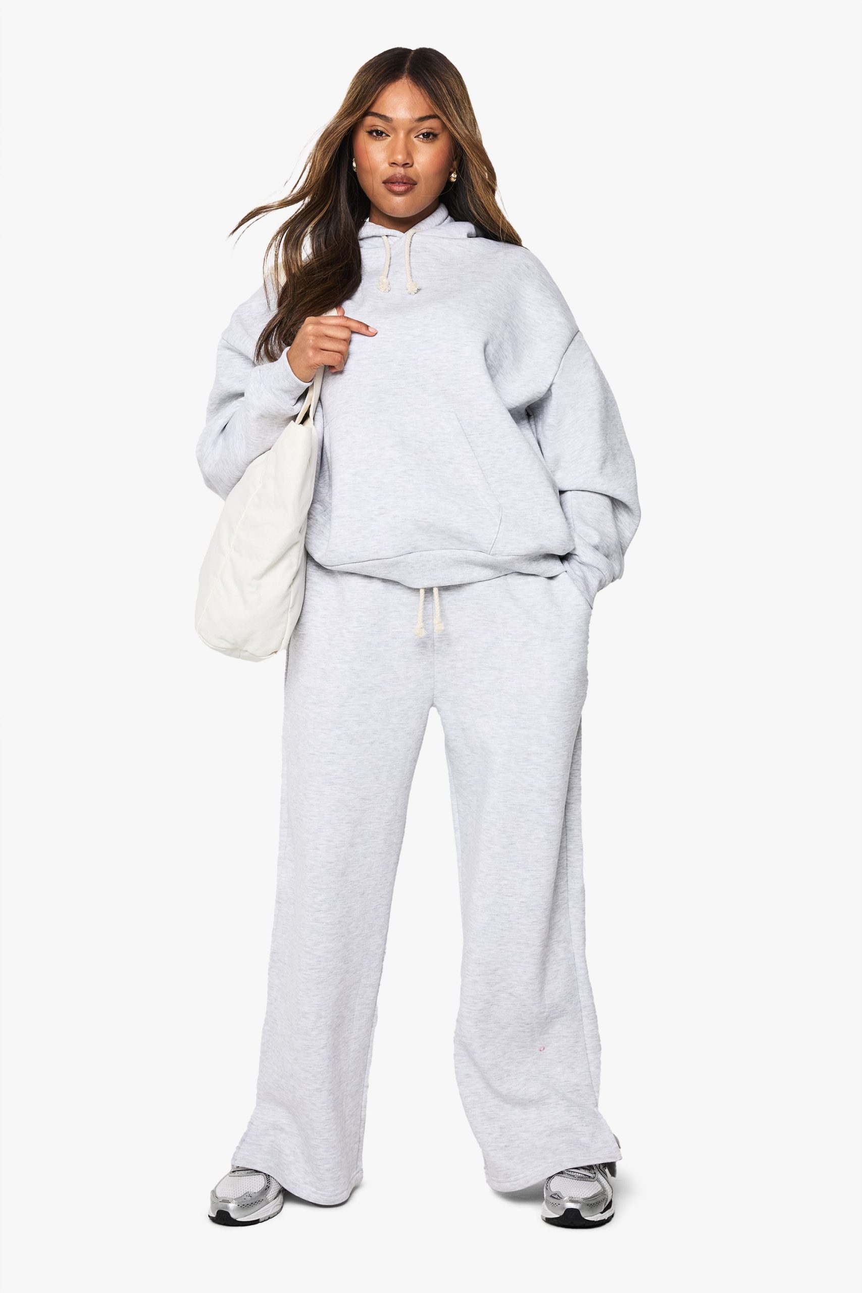 Plus Rope Contrast Drawcord Tracksuit - Image 3