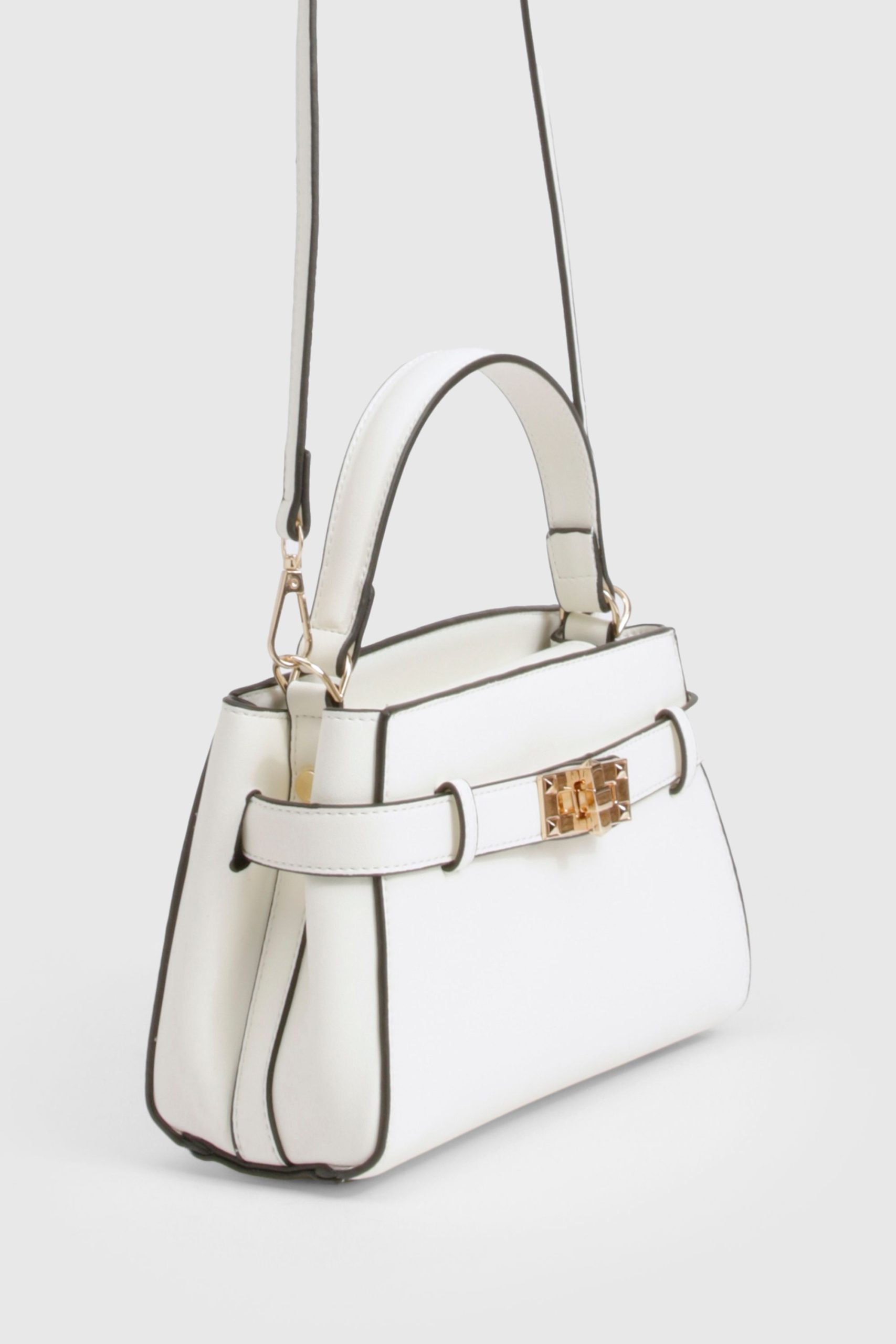 Buckle Strap Detail Mini Bag - Image 3