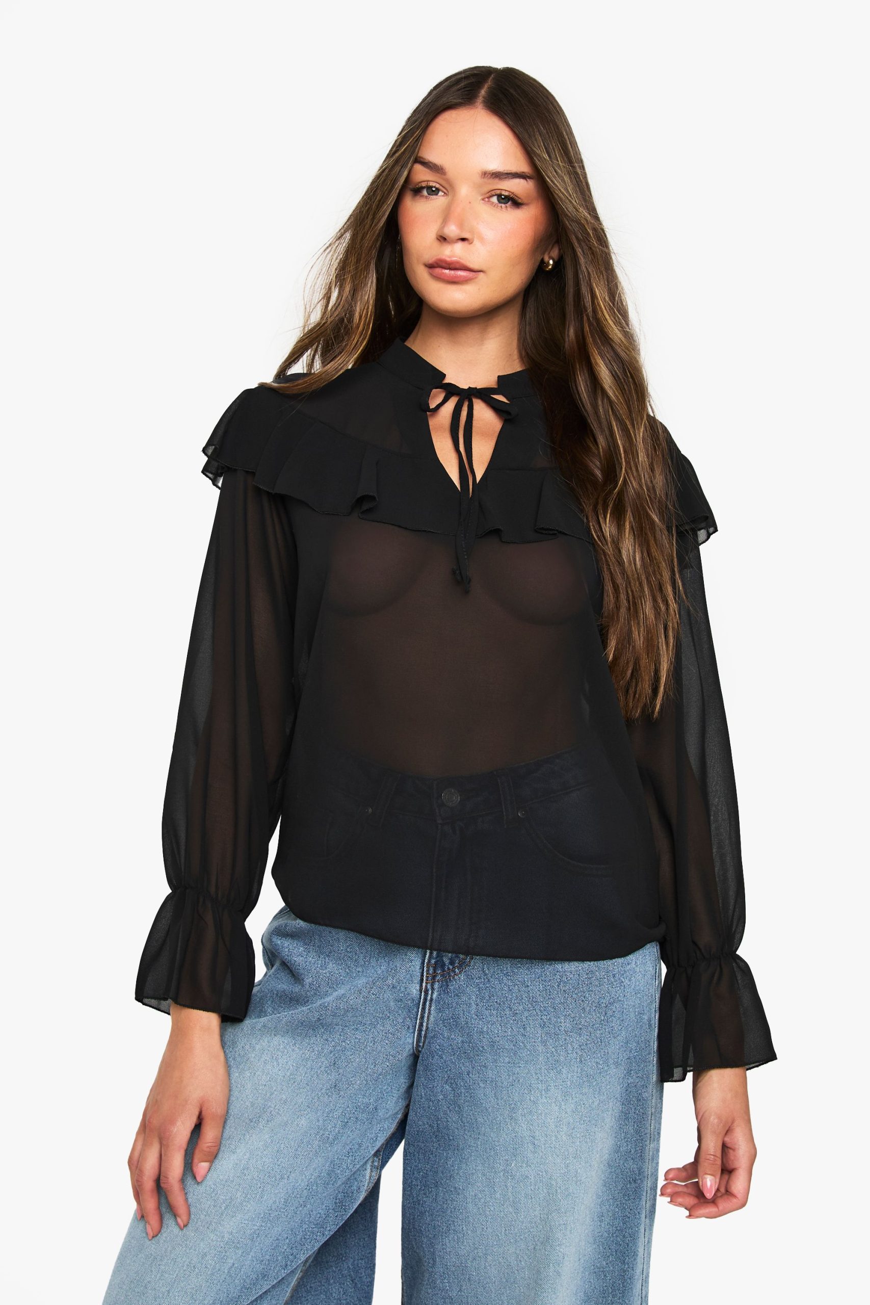 Ruffle Blouse