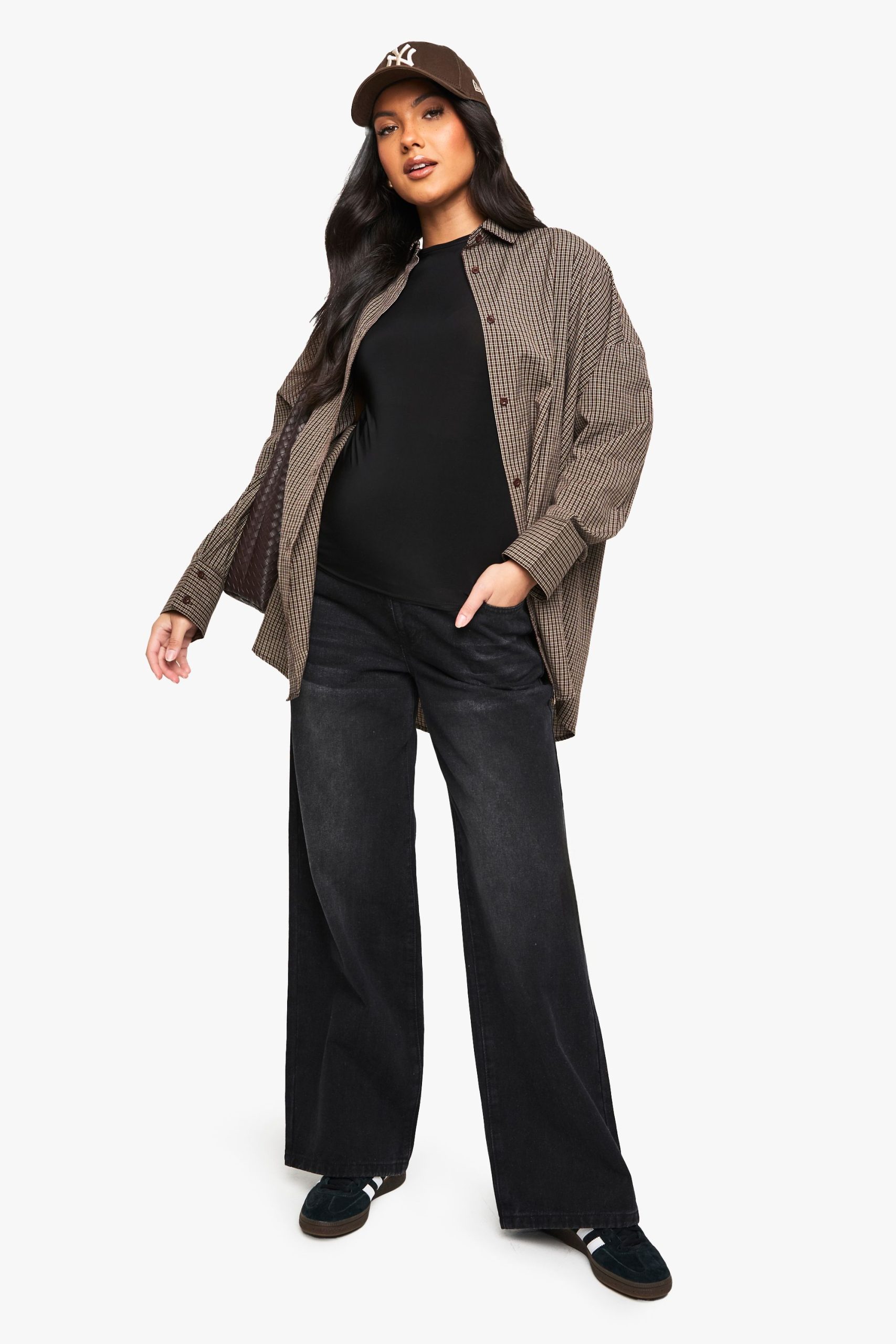 Maternity Soft Touch Crew Neck T-shirt - Image 3