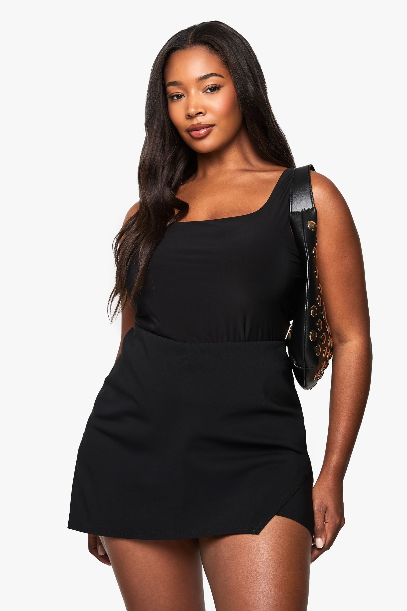 Plus Bengaline Wrap Skort