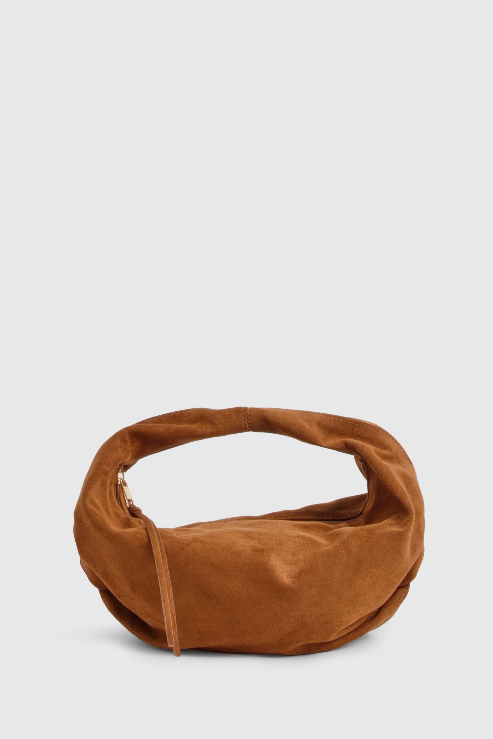 Faux Suede Slouchy Grab Bag - Image 2