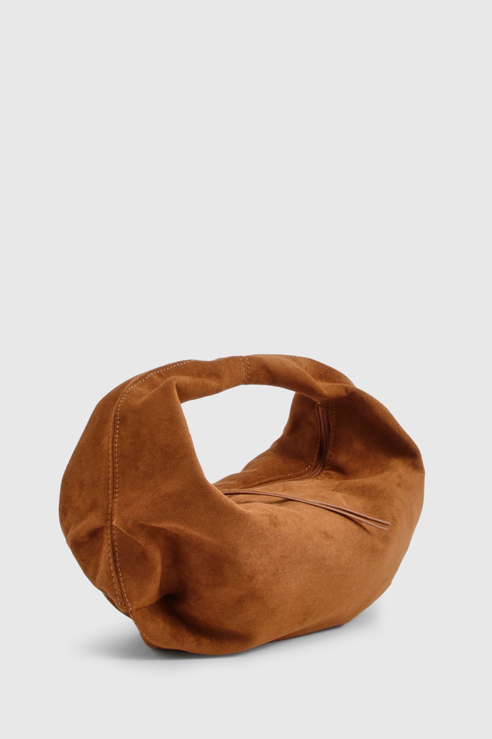 Faux Suede Slouchy Grab Bag - Image 3