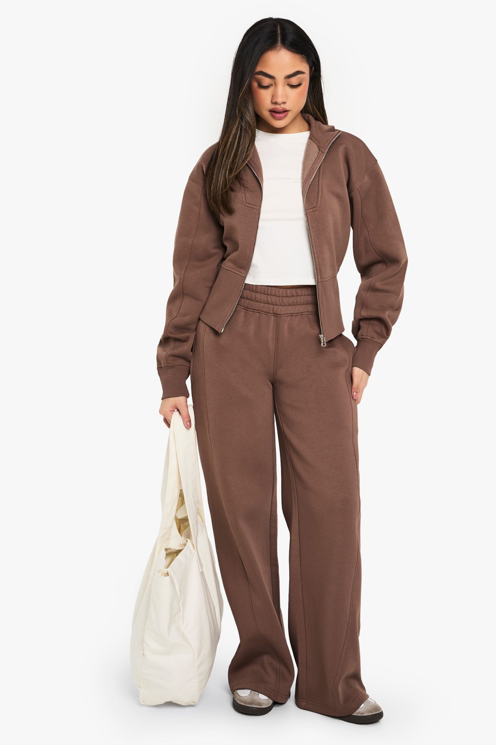 Seam Detail Straight Leg Jogger
