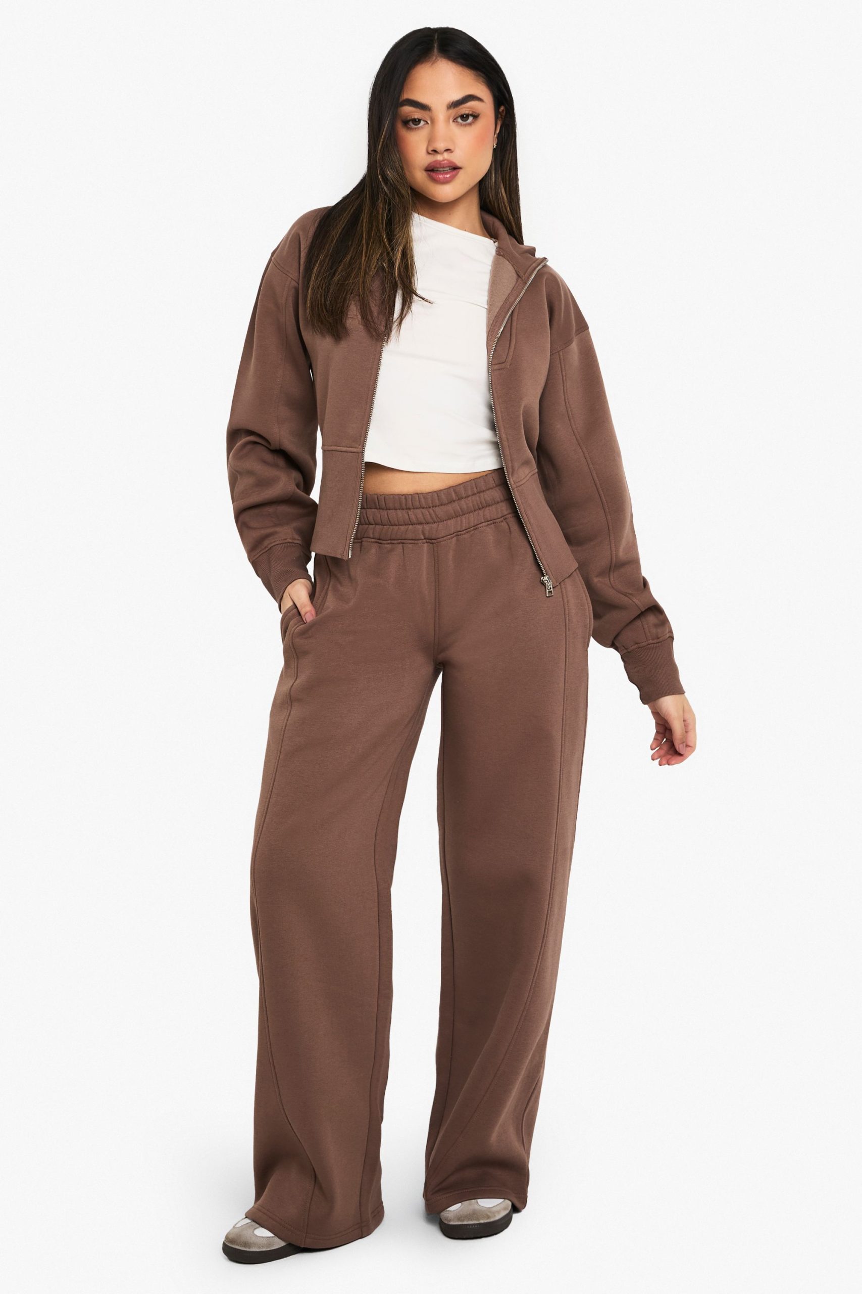 Seam Detail Straight Leg Jogger - Image 3