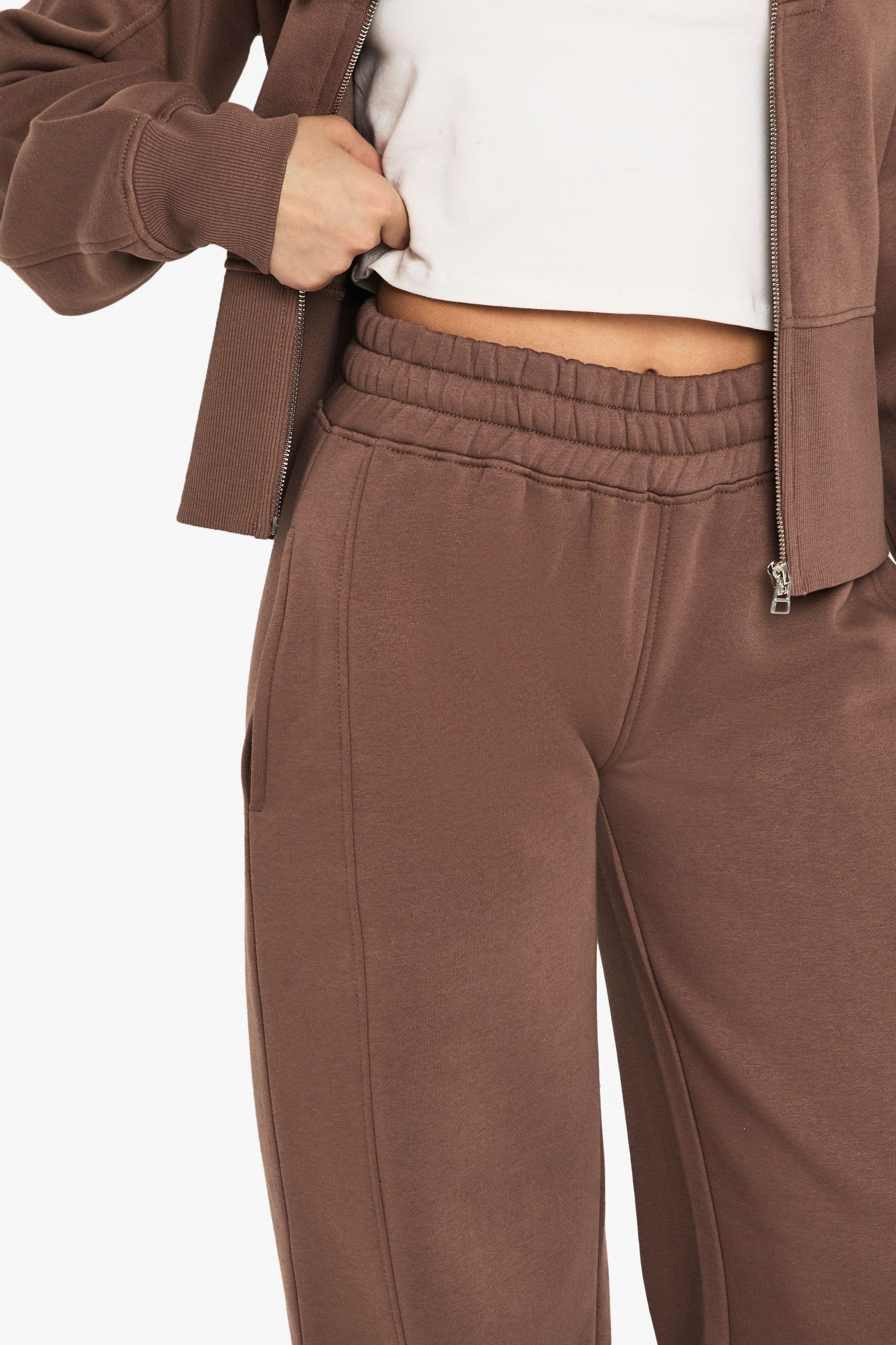 Seam Detail Straight Leg Jogger - Image 4