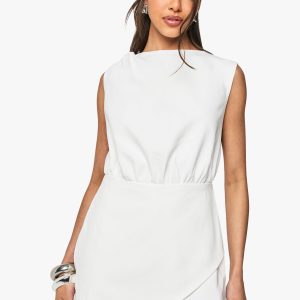Tailored Wrap Front Playsuit
