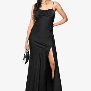 Satin Maxi Dress