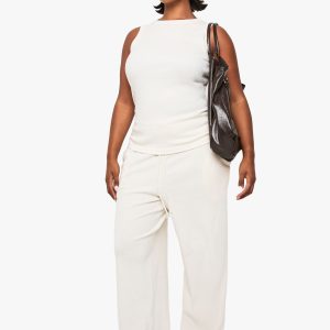 Plus Single Channel Waistband Soft Rib