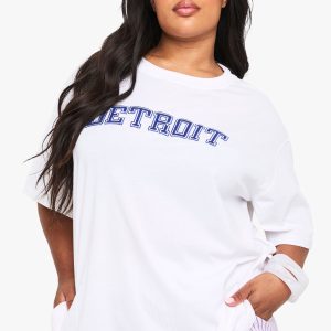 Plus Detroit Oversized T-Shirt
