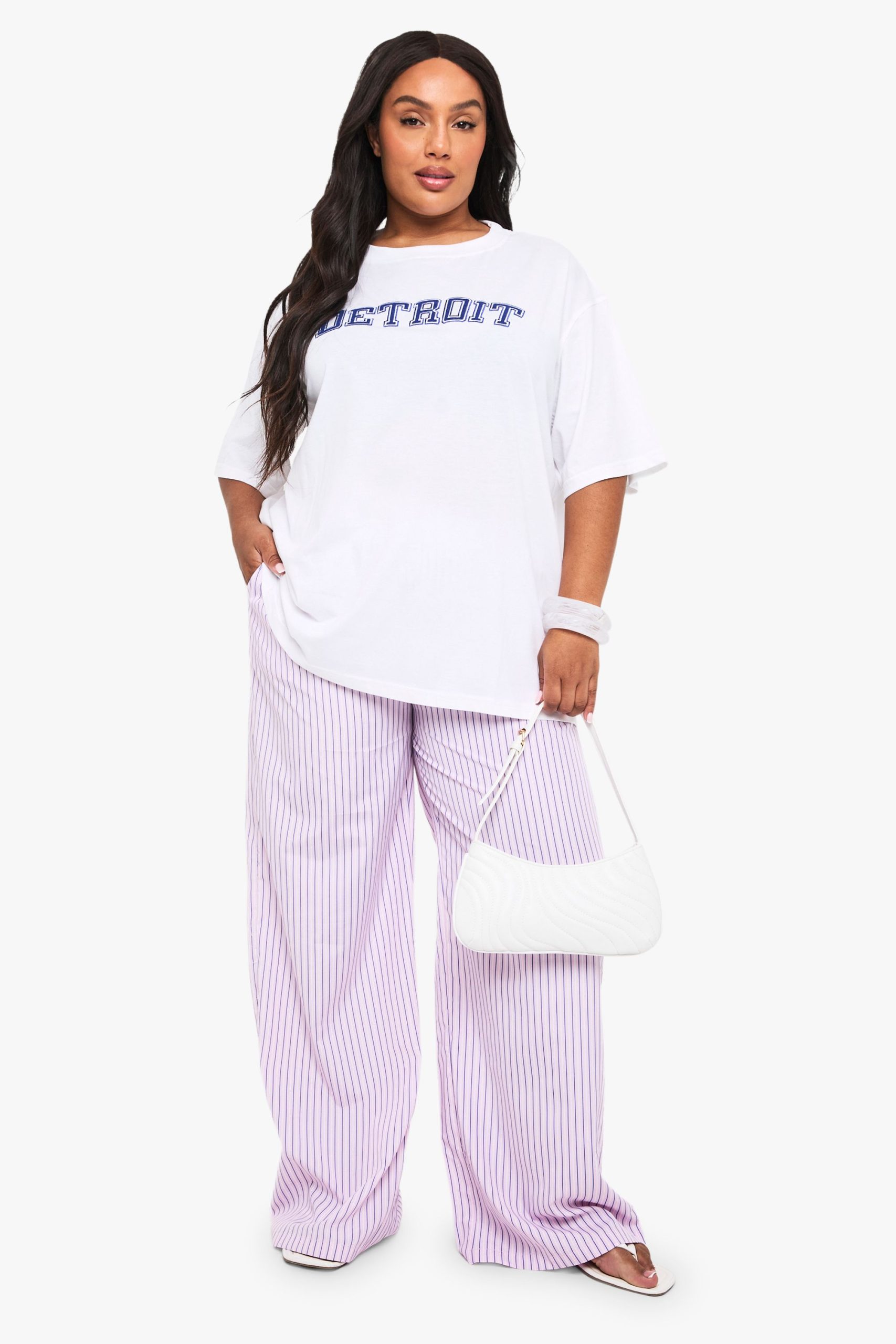 Plus Detroit Oversized T-Shirt - Image 3