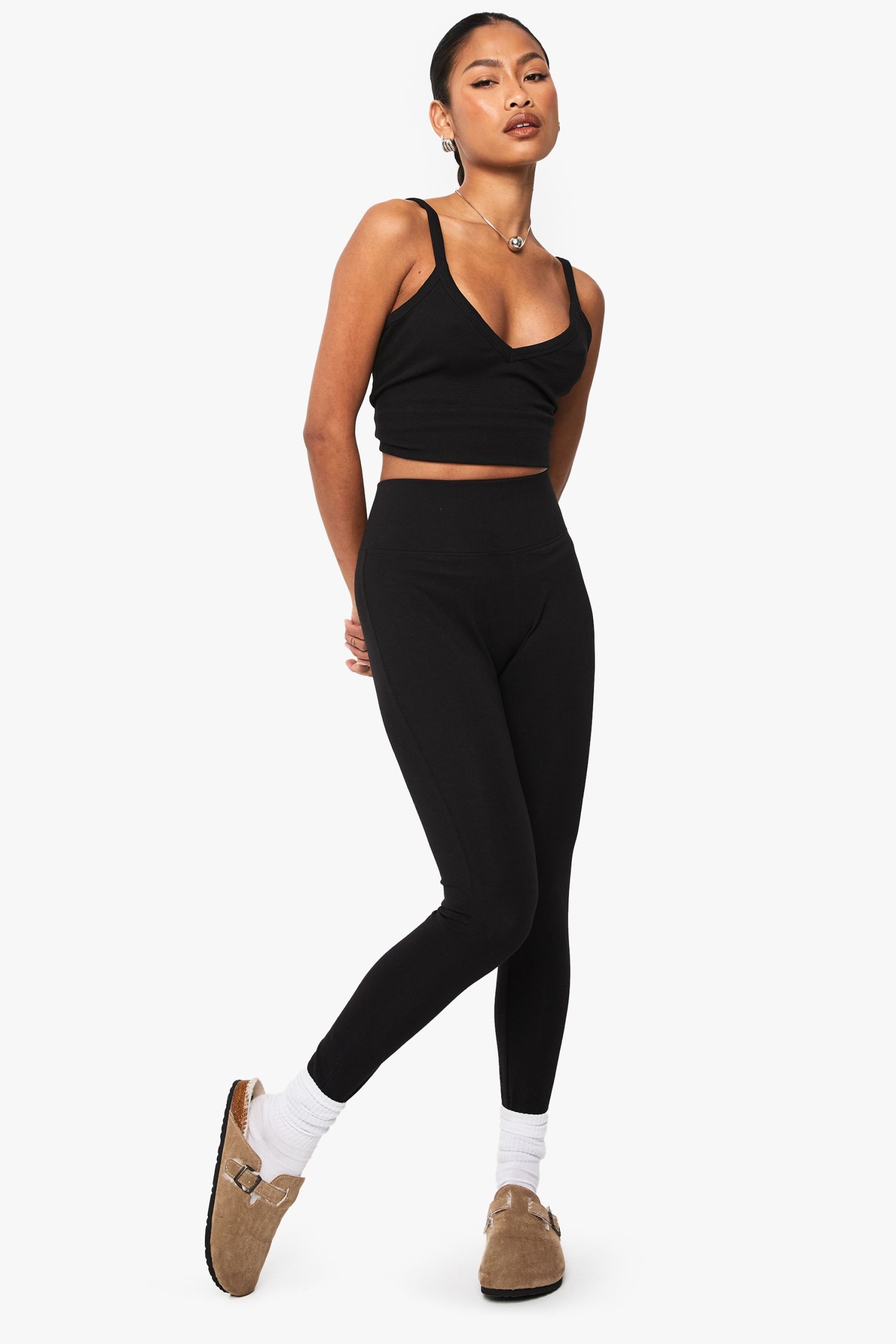 Basic High Waist Legging - Image 3