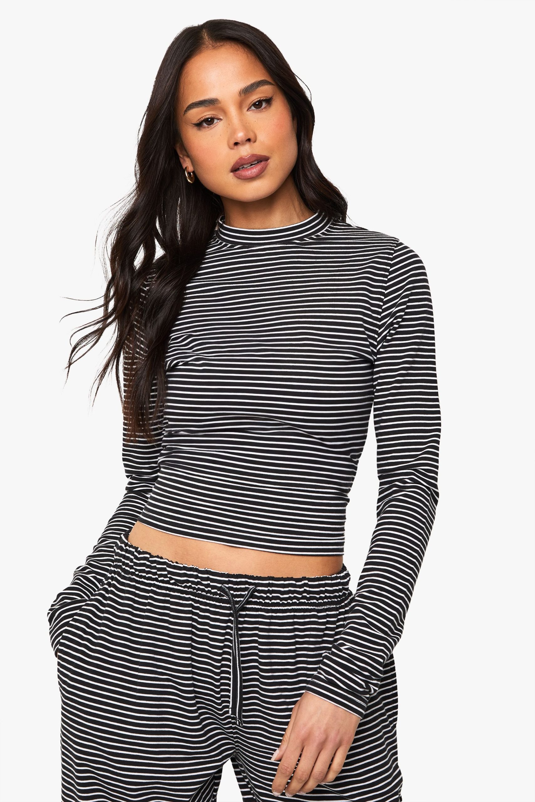 Striped Long Sleeve Top