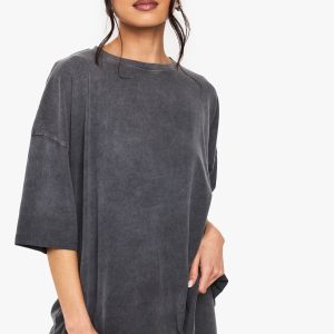 Acid Wash Oversized T-Shirt