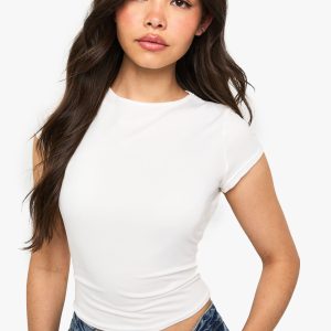 Super Soft Cap Sleeve Fitted T-Shirt