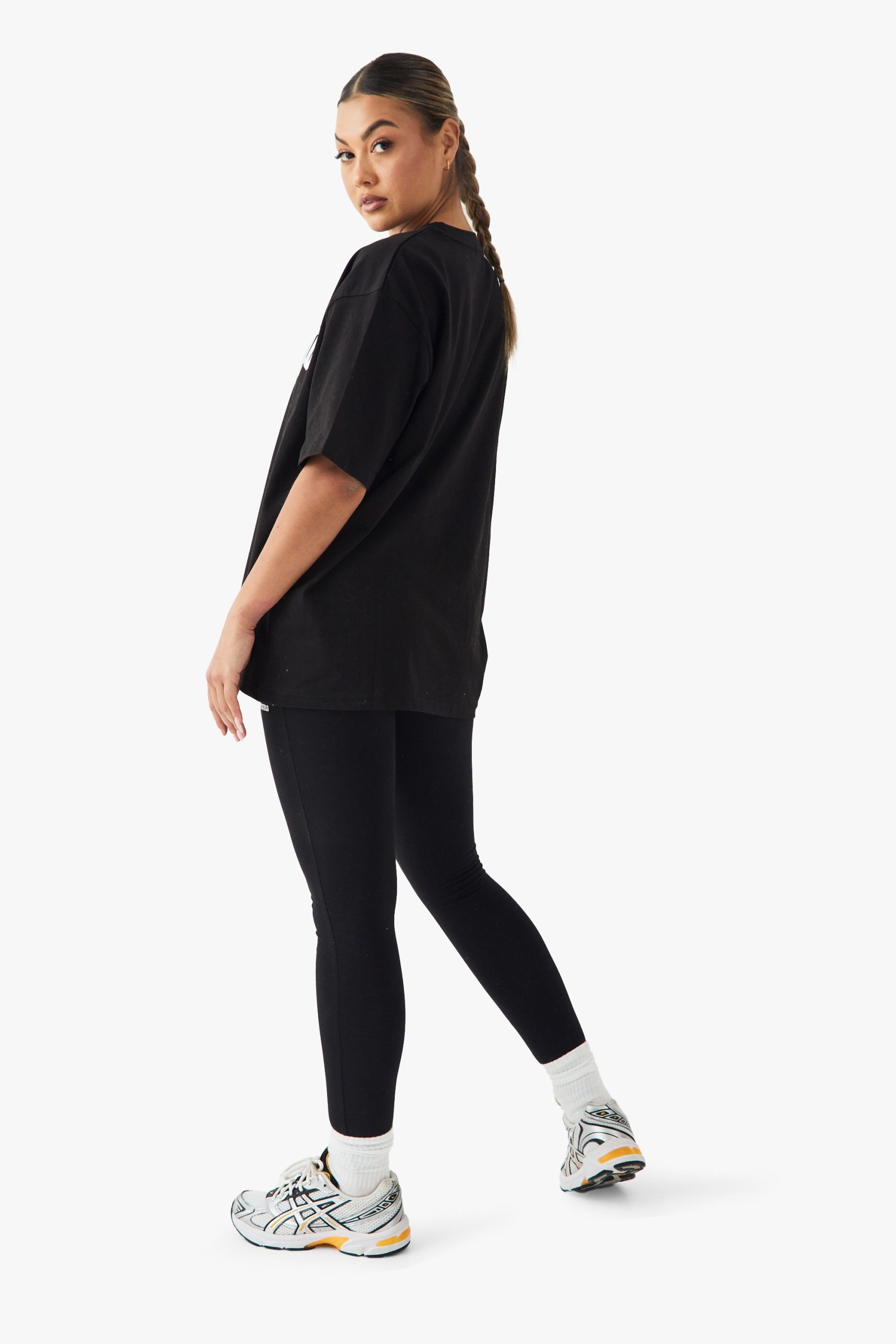 DSGN Studio Embroidered High Waist Legging - Image 2