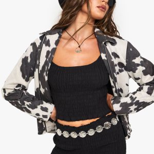 Cotton Poplin Shirred Micro Shorts