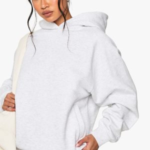 Raglan Seam Oversized Hoodie