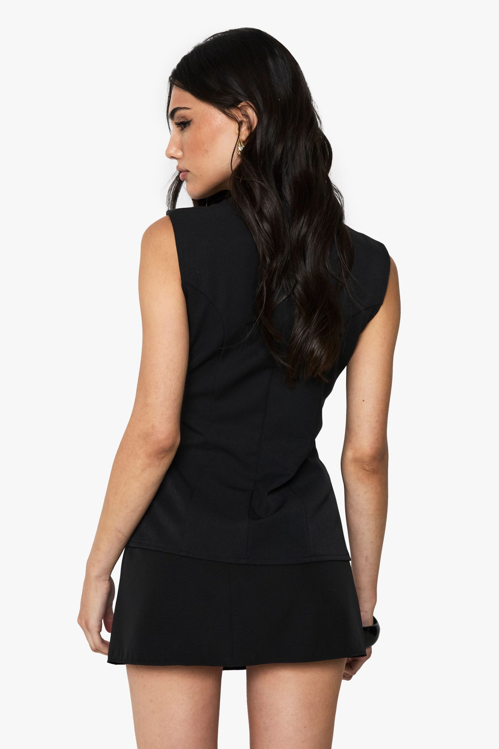 Tailored Mini Skirt - Image 2