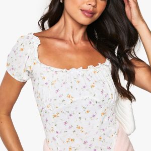 DITSY MILKMAID BODYSUIT