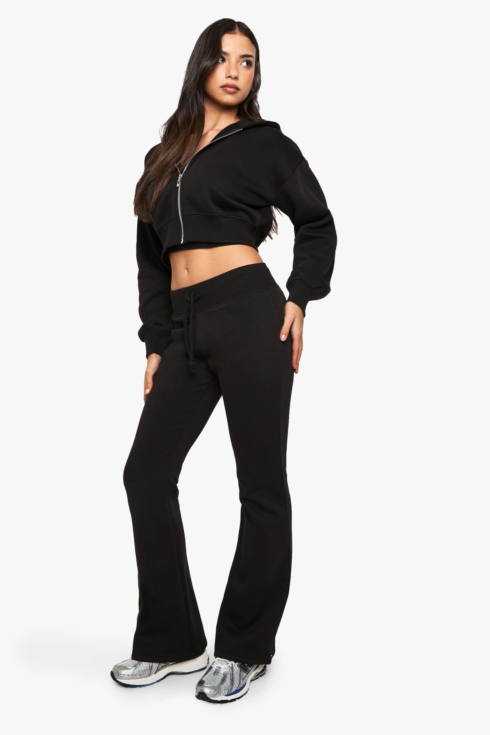 Shrunken Flared Jogger 3 Piece Tracksuit - Image 3