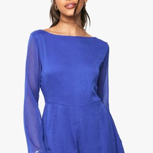 Chiffon Cross Back Playsuit