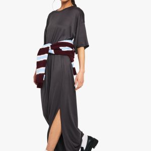 Oversized T-shirt Maxi Dress