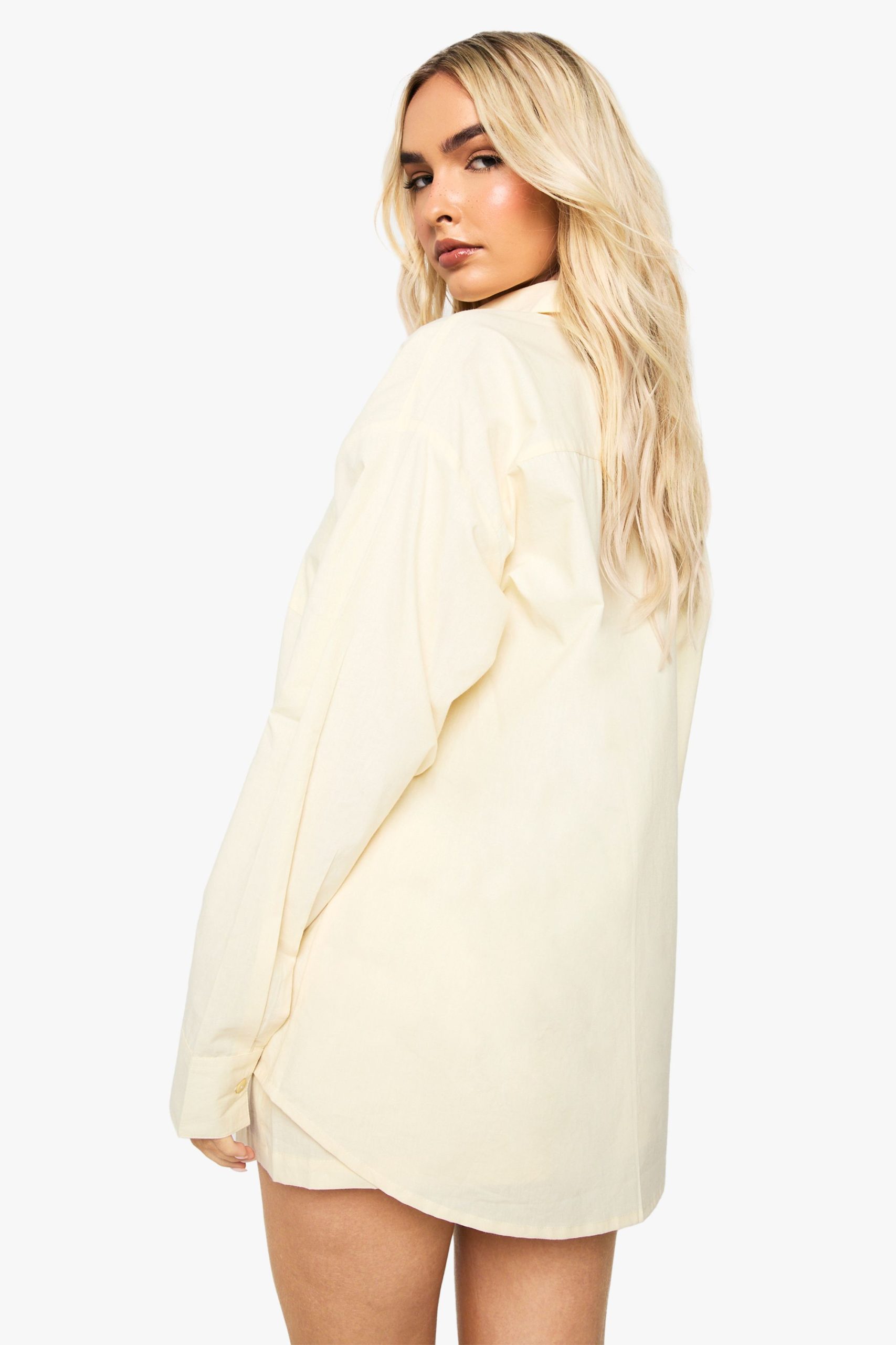 Cotton Poplin Oversized Shirt - Image 2