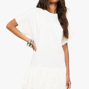 Puffball T-Shirt Dress