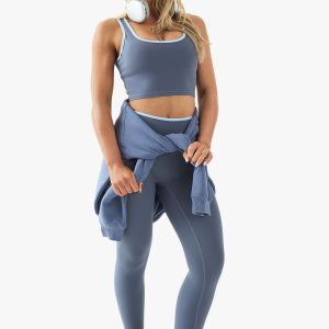 DSGN Studio Sports Ultra Sculpt Contrast Piping High Waist Legging