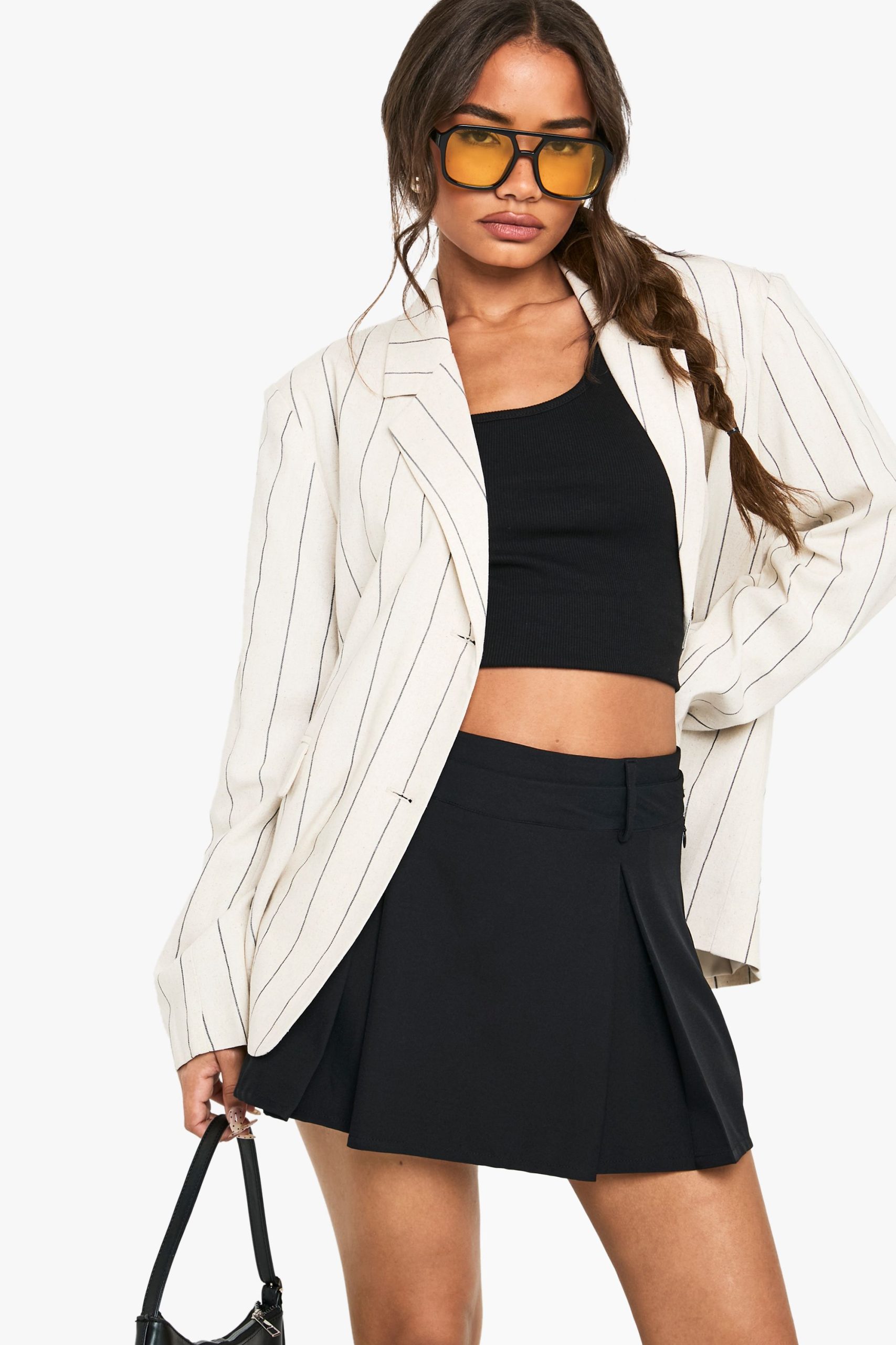 Box Pleat Skort