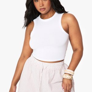 Plus Elasticated Waist Flippy Short