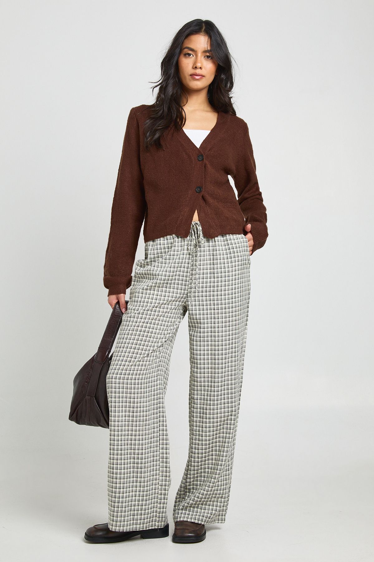 Asymmetric Knit Cardigan - Image 3