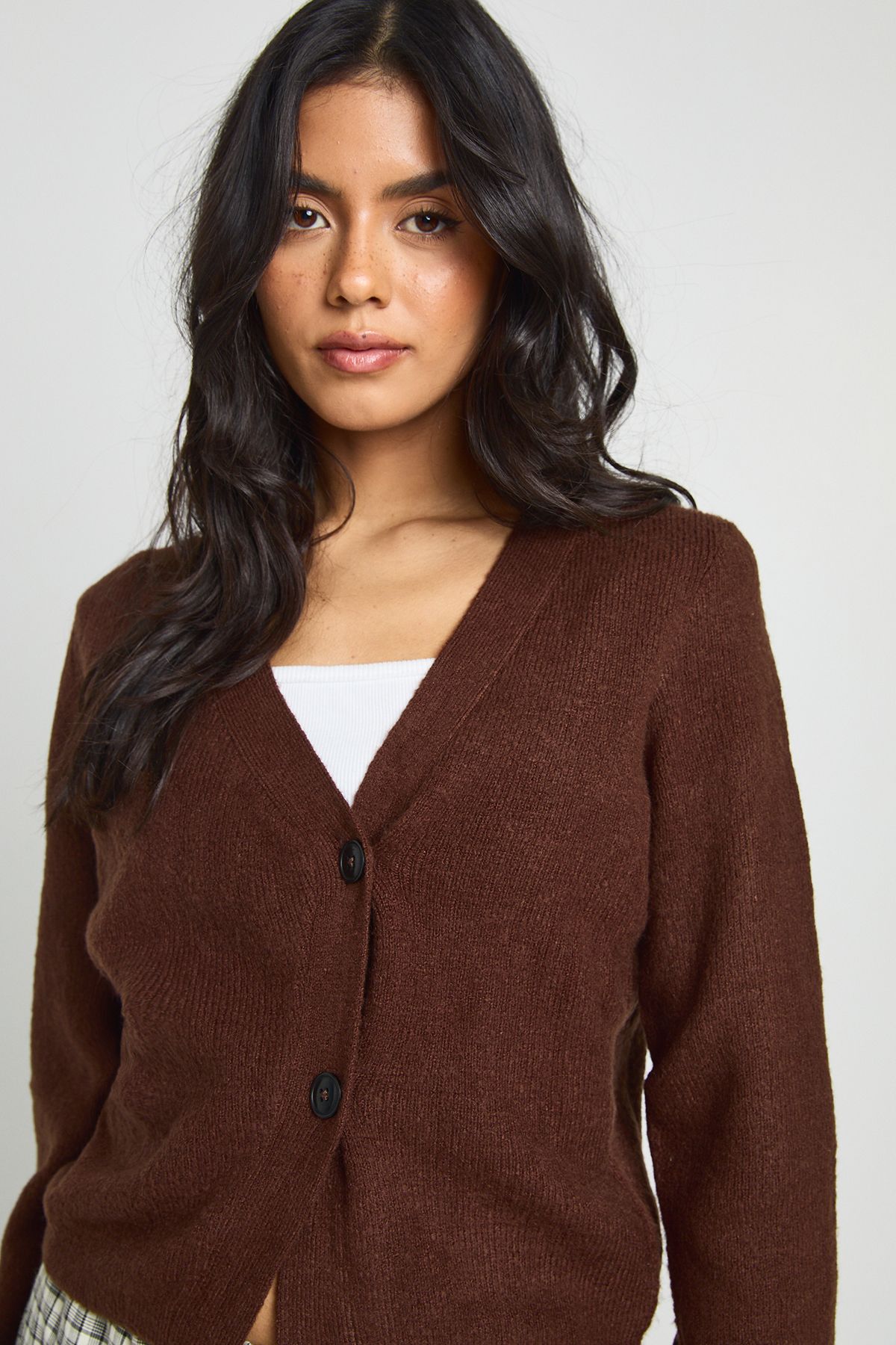 Asymmetric Knit Cardigan - Image 4