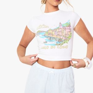 Stripe Print Textured Flippy Shorts