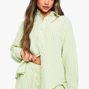 Gingham Shorts