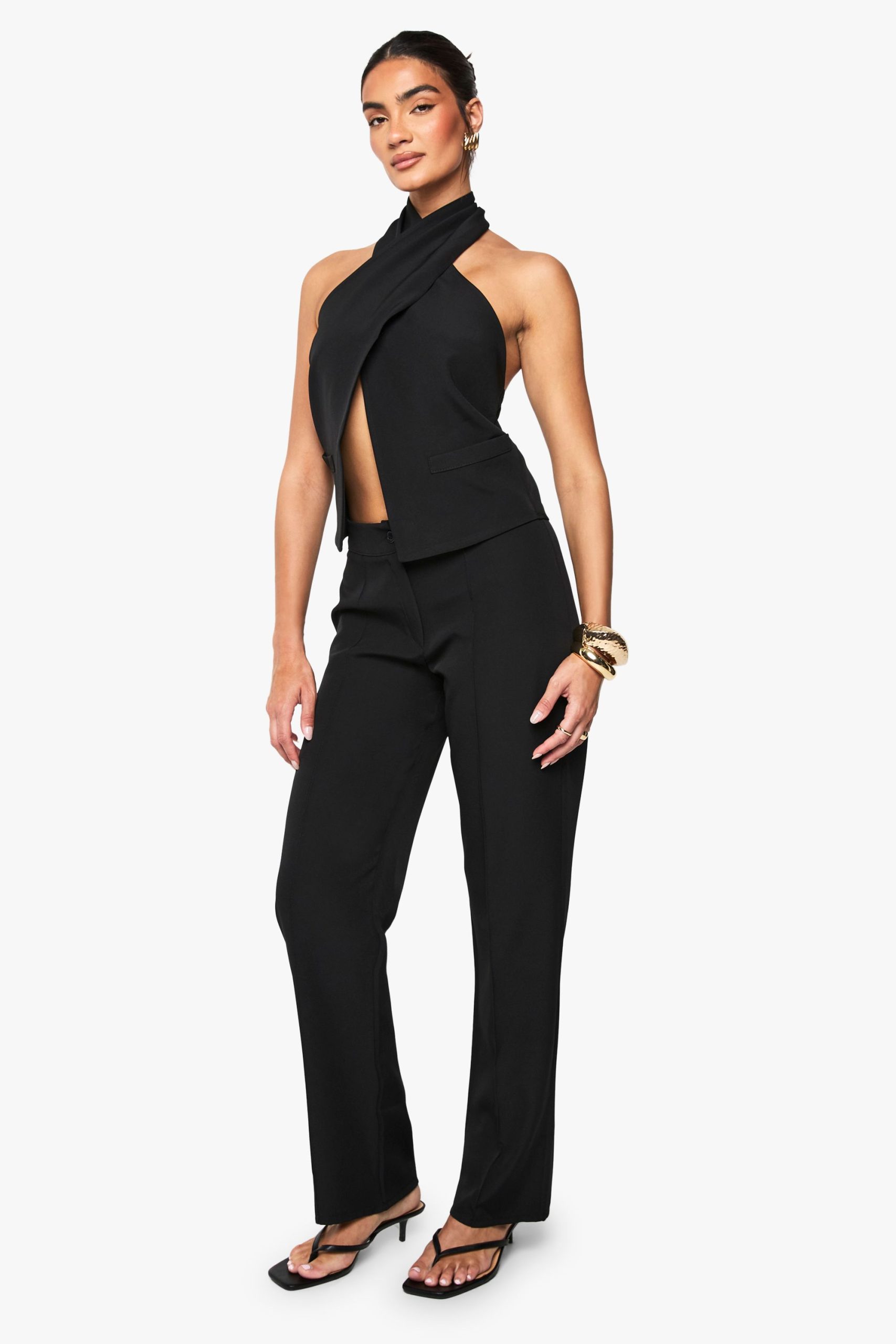 Woven Halter Co-ord