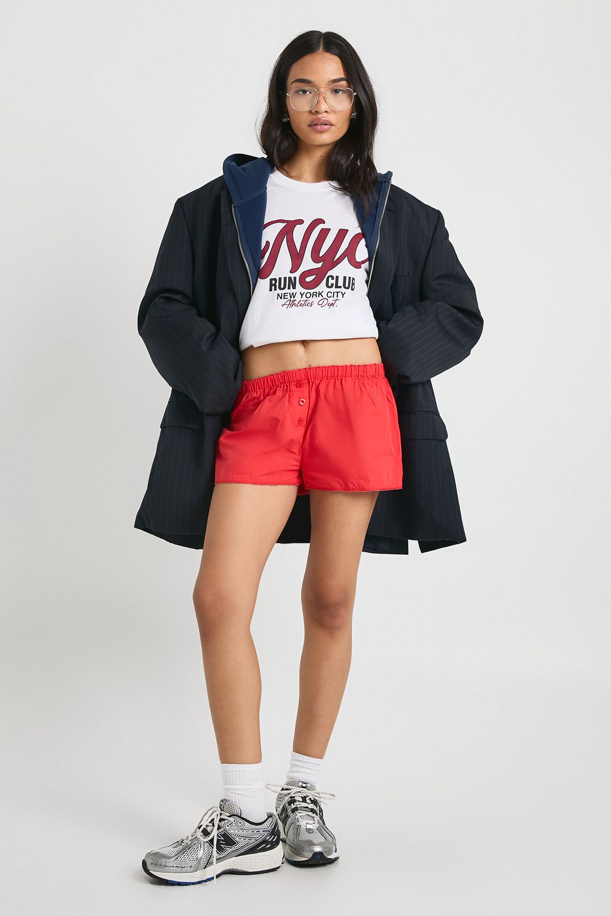 Button Detail Shorts - Image 3