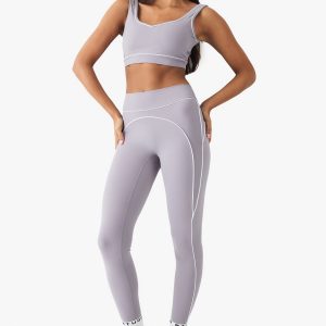 DSGN Studio Ultra Sculpt Contrast Piping Sports Legging