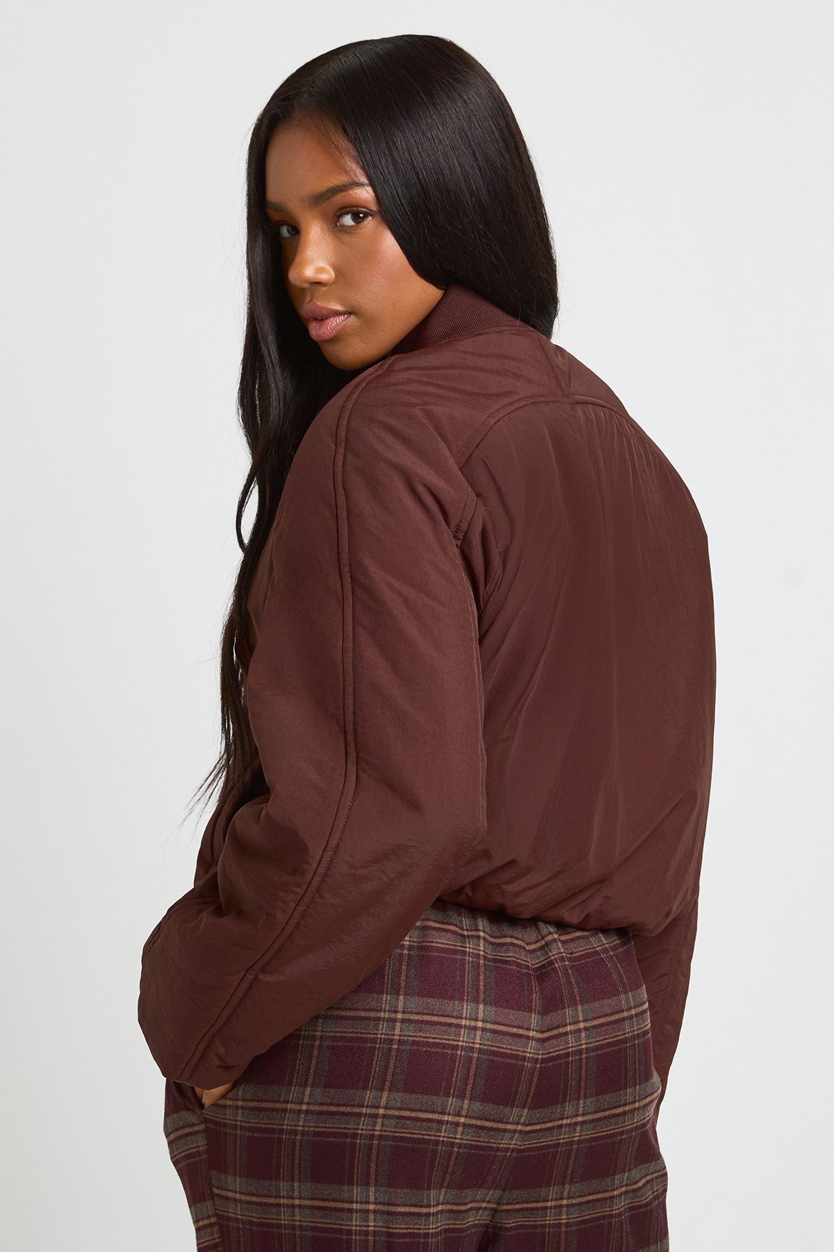 Oversized Bomber Jacket - Image 3